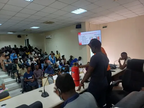 Etic Formation s&eacute;curit&eacute; incendie le 23/02/2026 pour pr&egrave;s de 250 personnes.